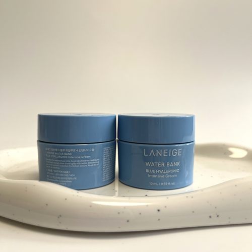 兰芝新水酷透明质酸嘭润面霜10ml小样清润特润修护细嫩肤质