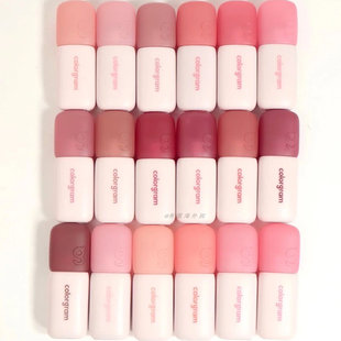 韩国colorgram geeknude哑光唇釉丝绒雾面唇泥口红新色可爱ins