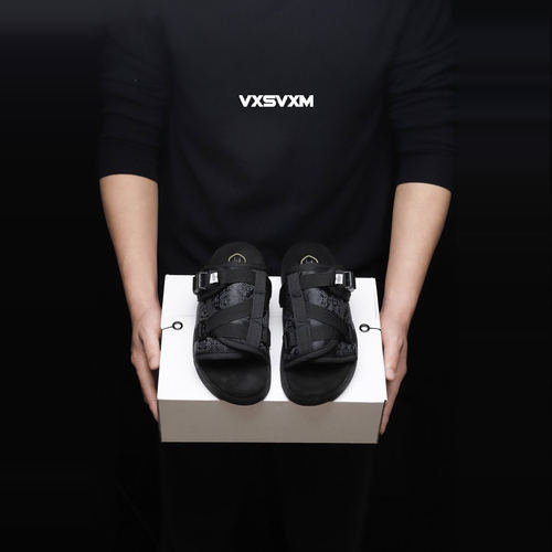 潮牌CHRISTO  VISVIM拖鞋潮流拖男女休闲一字拖情侣沙滩鞋凉拖鞋
