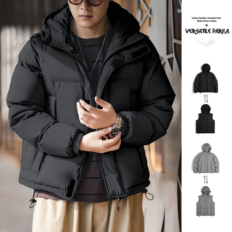 马登工装山系可拆卸羽绒服