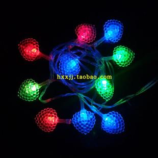 LED 桃心爱心电池灯led彩灯闪灯串灯绳灯串 星星节日婚庆装饰彩灯