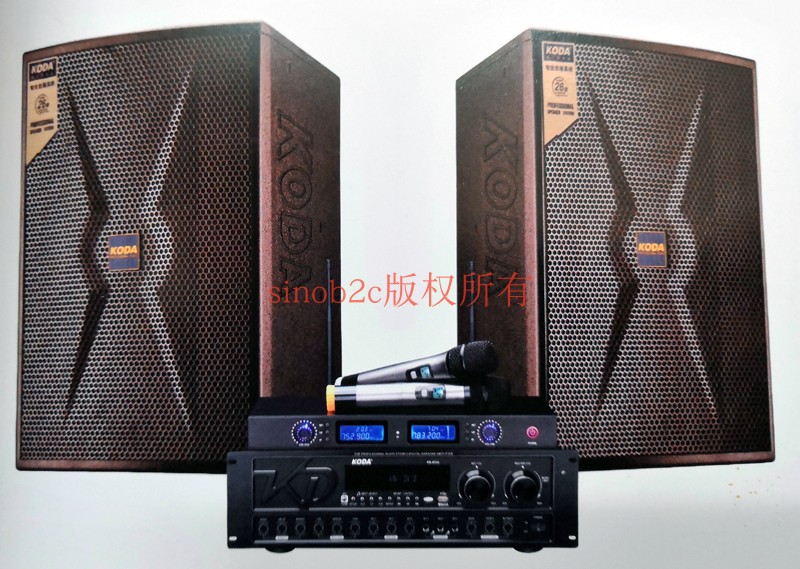 科达音箱 KT-101 KODA KT-121音箱 卡拉OK音箱 会议音箱 卡包音箱