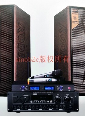 科达音箱 KT-101 KODA KT-121音箱 卡拉OK音箱 会议音箱 卡包音箱