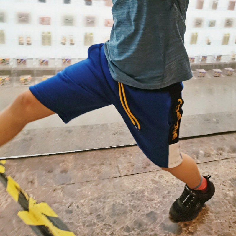 S9-2欣易雪法单童装 7-16岁 男童休闲 宽松 篮球运动裤 薄绒款