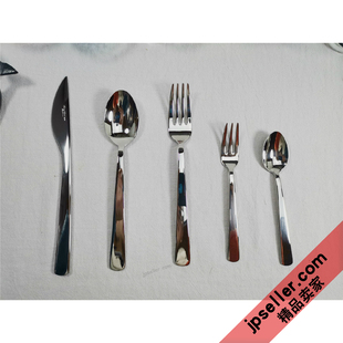 日本 秋天道夫设计 燕振兴制造mA系列18-8餐具 朴实无华 餐叉餐勺