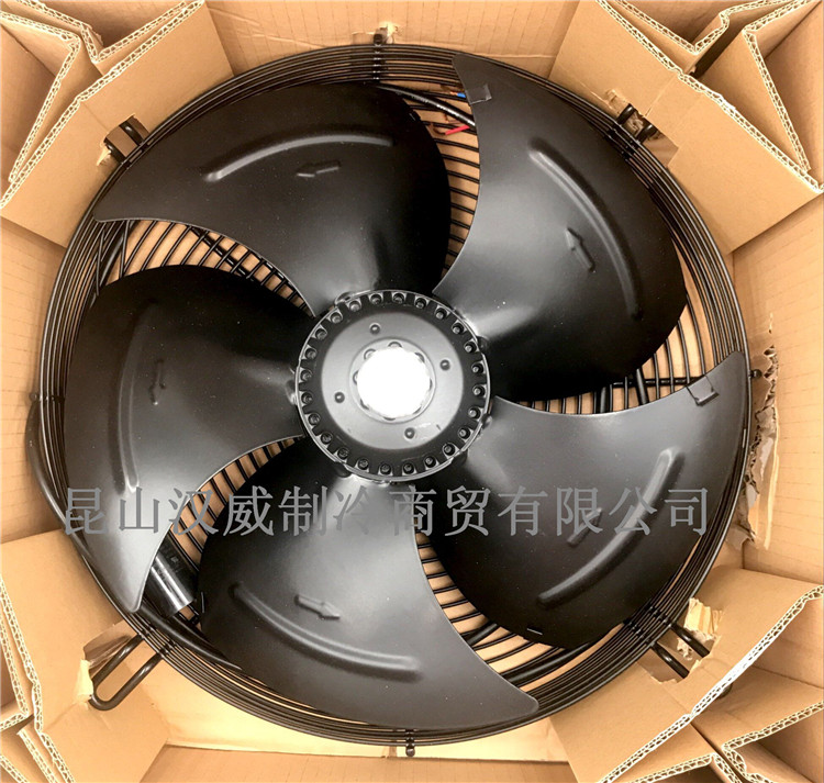 马尔MAHR外转子风机冷凝风扇风机YDWF74L34P4-422N-350(220V)吸风