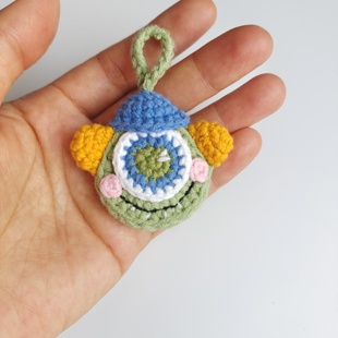 airtag保护套手工编织水滴卡门禁卡套定制宠物华为追踪器钥匙扣