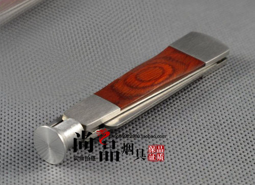 烟具 红花梨不锈钢烟斗工具 三用烟刀 烟斗配件工具
