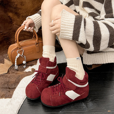 男女款板鞋女款2025新款秋季超火