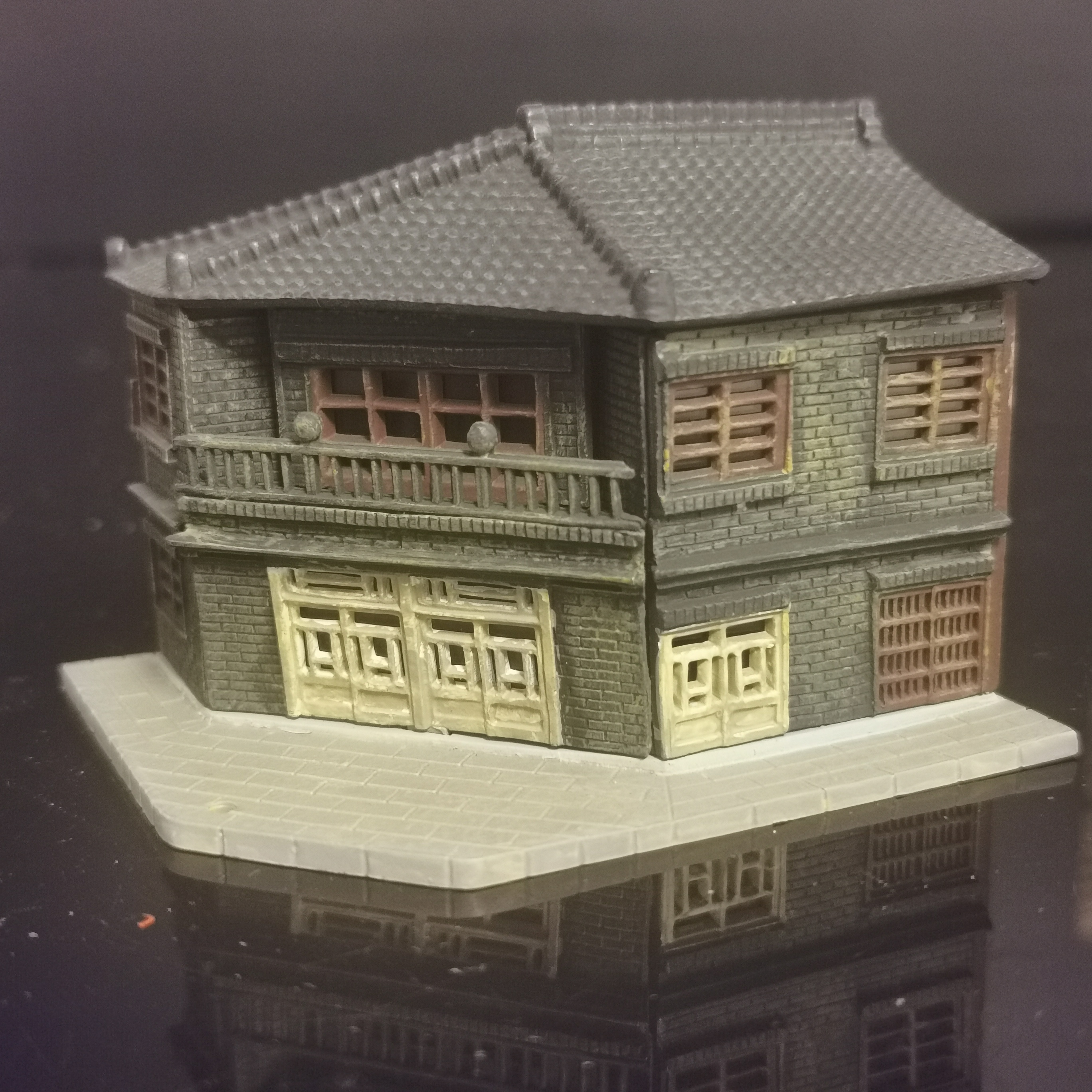 TOMYTEC1/150街道模型场景沙盘