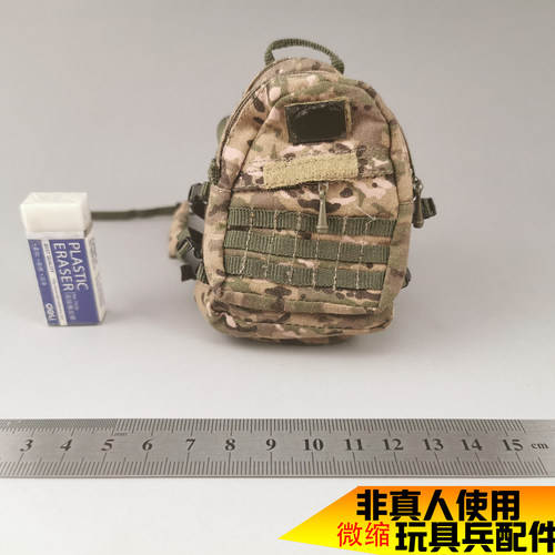 VH迷彩背包1/6PMC兵人散件
