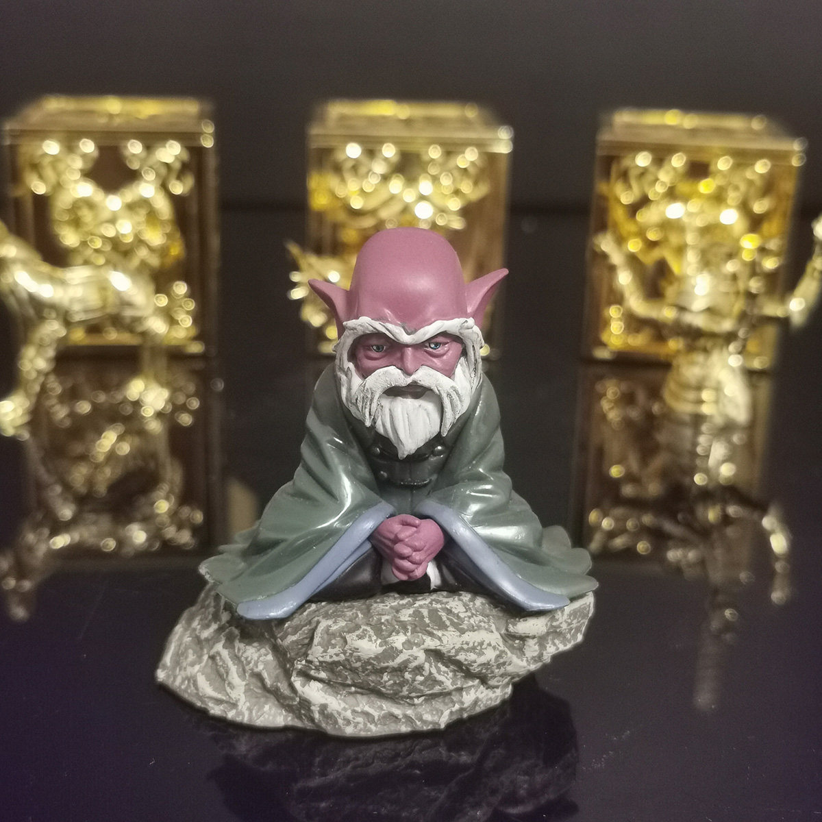 乐创圣衣神话黄金圣斗士圣衣箱白羊座牡羊双子金牛座童虎人偶