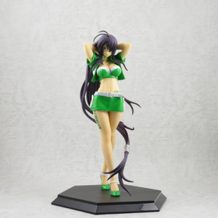 寿屋一骑当千XX关羽云长赛车女郎PVC手办限定版