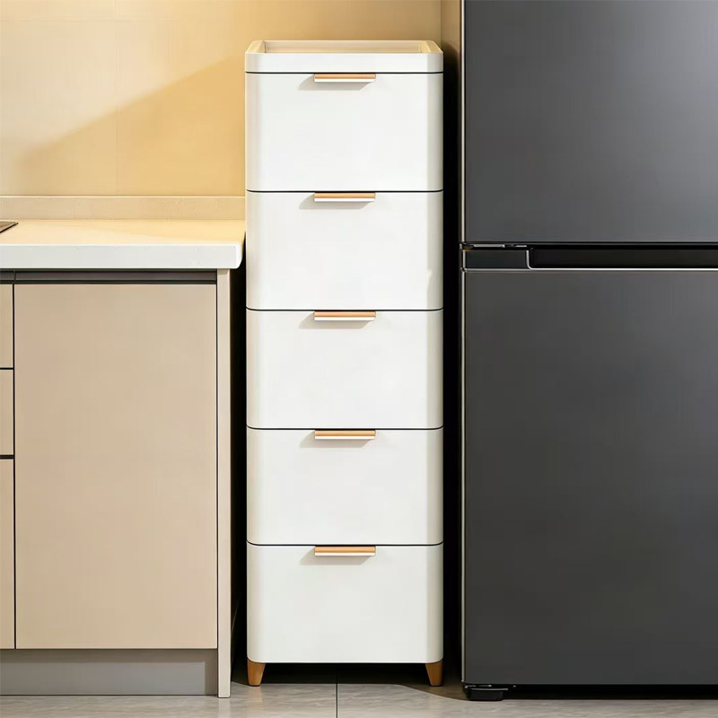 抽屉式塑料夹缝收纳柜子厨房卫生间浴室缝隙储物柜厕所窄缝置物架,收纳整理,鞋柜,淘宝优惠券,粉丝福利购,淘宝优惠卷