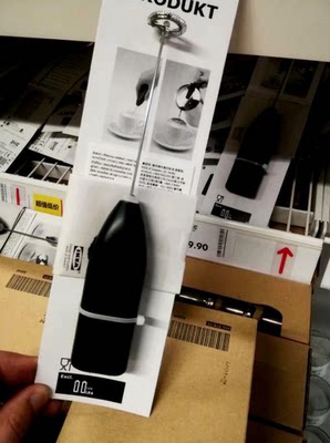 宜家电动打奶器 普洛达 打沫器泡器牛奶咖啡打泡器 手工DIY搅拌器