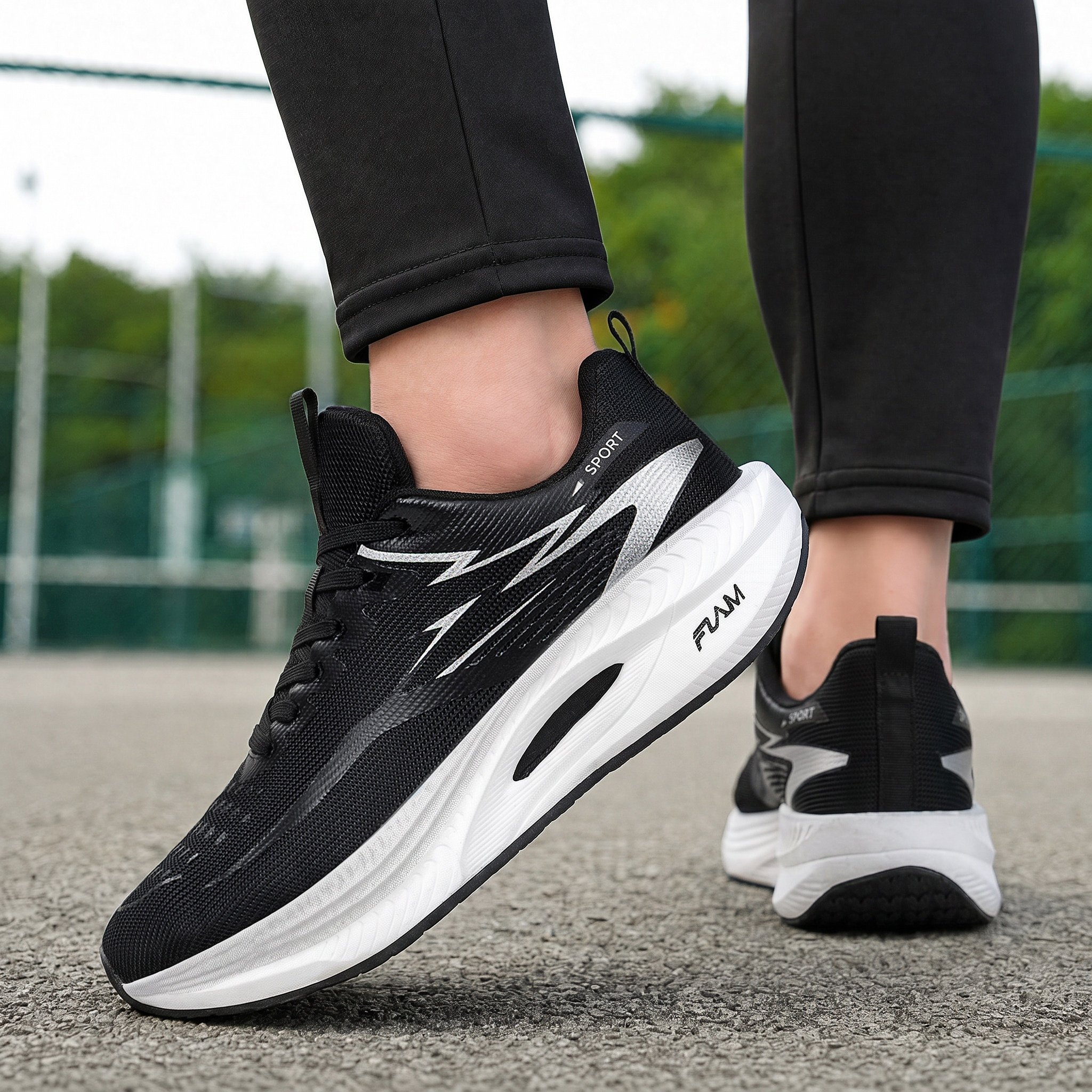 跑步鞋低帮浅口高弹男单鞋