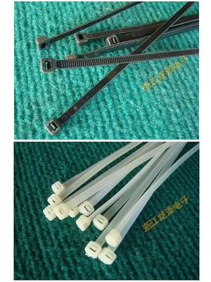 NYLON CABLE TIE 66 尼龙扎带绑带固定 宽4.8mm长370mm100根