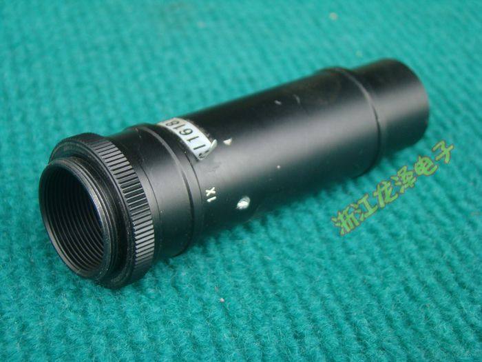 浙江龙泽电子 1X CCD工业镜头 二手拆机件