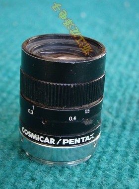 日本COSMICAR/PENTAX工业镜头 TV LENS 25mm 1:1.4C口