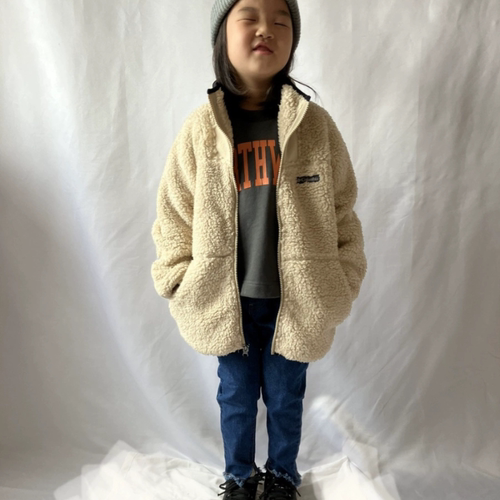 日本CY*TY学院印花毛圈圆领卫衣男女童外贸童装单件卫衣清2件包邮