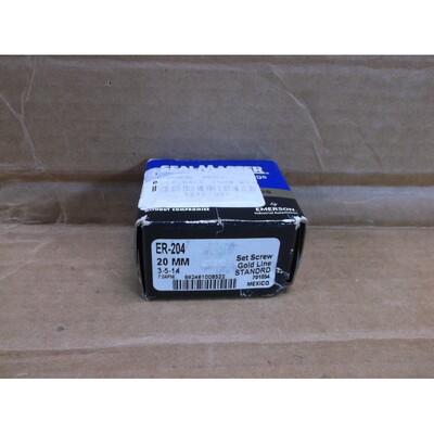 Rodamiento De Bolas Insertado SealMaster NUEVO En Caja ER-20