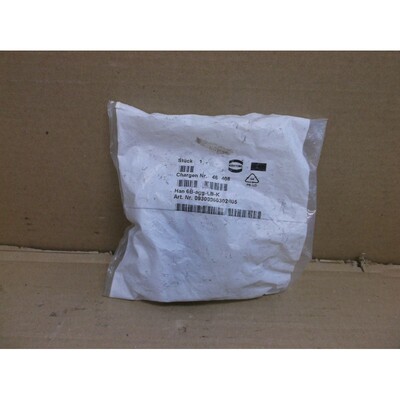 Han 6B-agg-LB-K Harting NEW In Box Bulkhead Connector Cover
