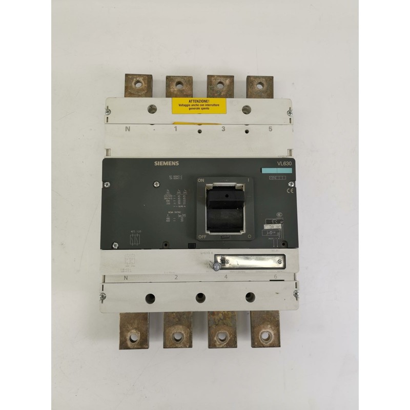 SIEMENS VL630 3VL5763-1AA46-0AA0 3VL9563-6BF40 Leistungsscha