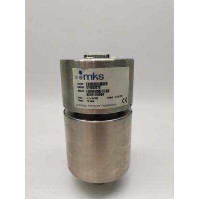 MKS 631 631A11MDEH Baratron Absolute Capacitance Manometer
