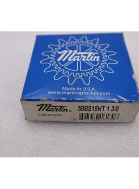 全新带盒 - Martin 50BS15HT 1 3/8 链轮库存 H793A