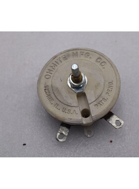 OHMITE RKS500E RHEOSTAT 500 OHMS #K-3022