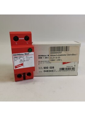 DEHN DEHNBLOC MAXI DBM 1 255 L 900 026 überspannungsableite
