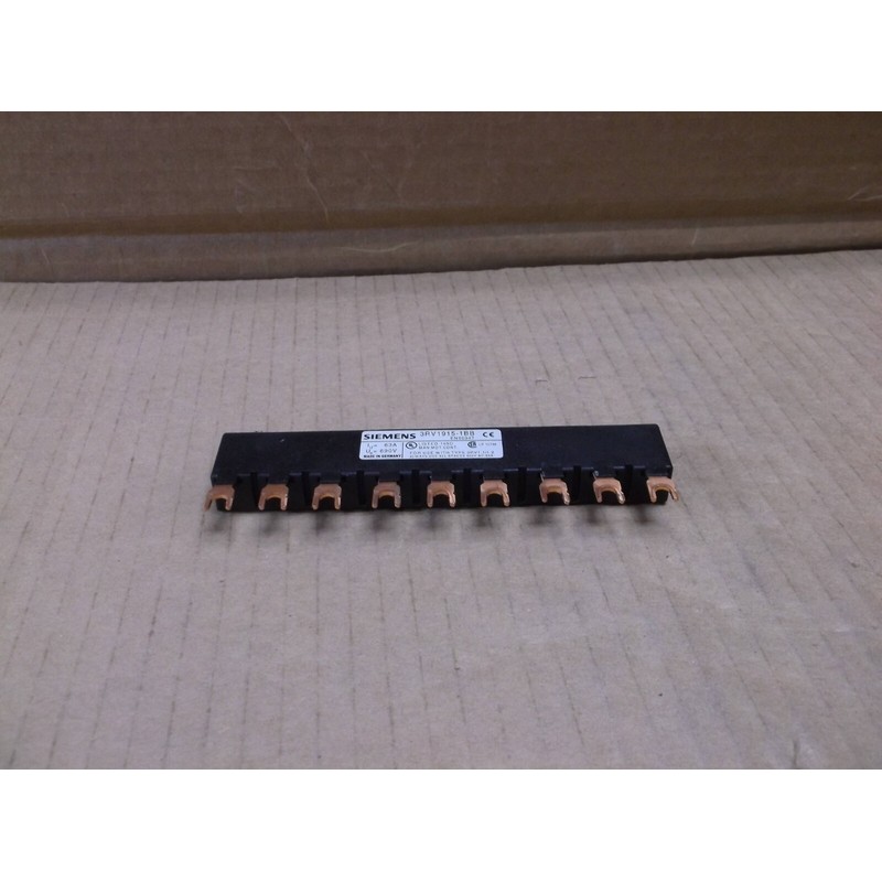 3RV1915-1BB Siemens Line Side Feeder Comb Busbar 3RV19151BB