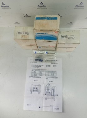 Rexroth 3340190012 Pneumatisches Ventil Reparatursatz - NEU