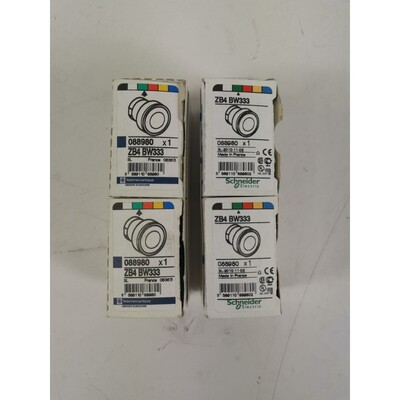 SCHNEIDER ELECTRIC 088980/ ZB4 BW333 Drucktaster grün 4er P