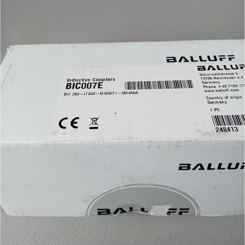 Balluff BIC007E BIC 2B0-ITA50-M30MF1-SM4A5A NEU OVP Siegel o