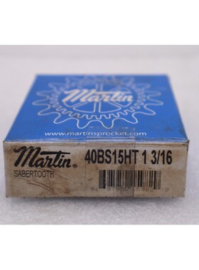 Martin 40BS15HT-1-3/16 链轮 15T;硬化;1-3/16 英寸库存 B-545