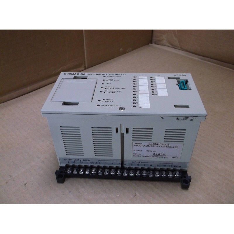 3G2S6-CPU25 可编程式逻辑控制器演示 S6 SYSMAC 20-I/O CP