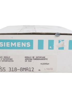SIEMENS 6ES5318-8MA12 SIMATIC S5 ANSCHALTUNG 318