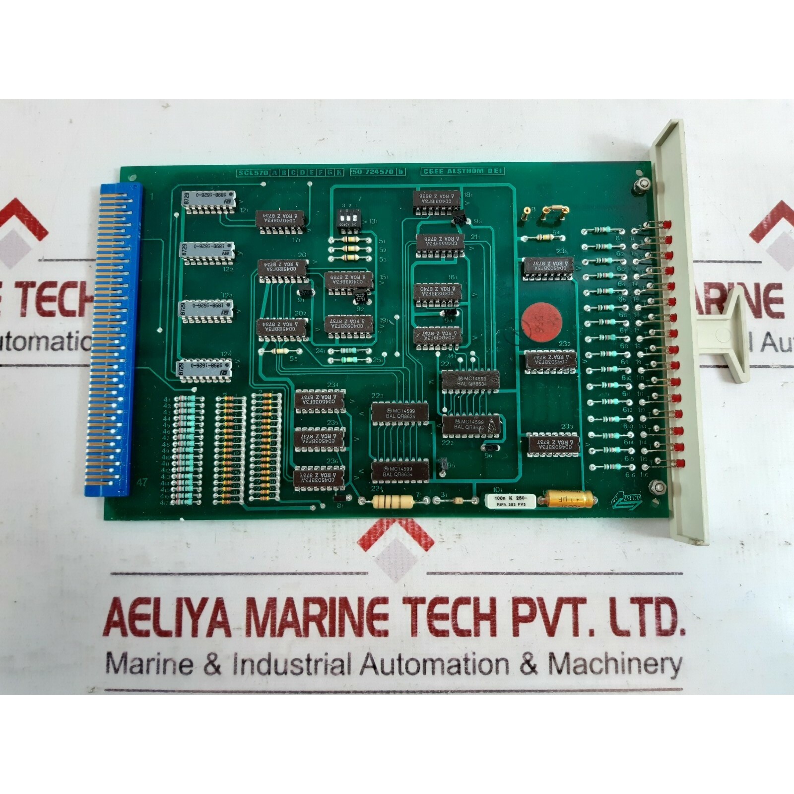 Cgee Alsthom scl570 PCB Card 50-724570 b