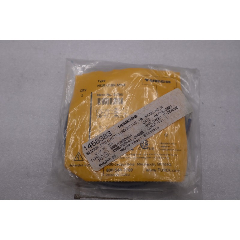 TURCK NI10-G18K-AP6X 46705 感应传感器库存 H1609A