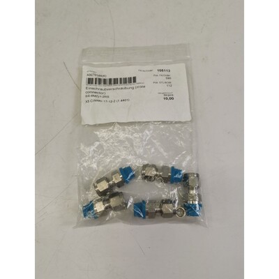 SWAGELOK SS-6M0-1-2RS Rohrverschraubung 5er Packung NEU