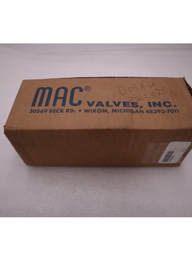 MAC VAES INC 6523B-000-PM-501DA / 6523B000PM501DA 全新设备