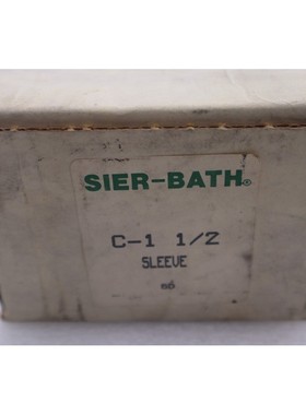 Sier Bath C-1 1/2 耦合套全新开箱库存 K-2845