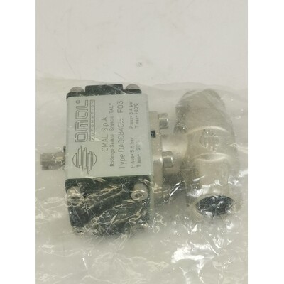 OMAL DA008401S F03 Pneumatischer Edelstahl Gewinde Kugelhahn