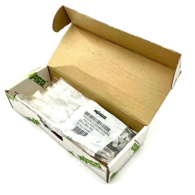 75x WAGO 282-402 282402 51110358 Querbrücker isoliert -unus