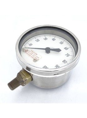 HELICOID 410R-3-1/2-S-BT-W-100 GAUGE 银色