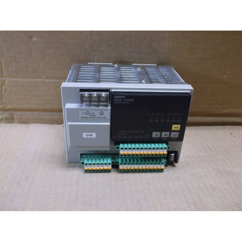 S8AS-24006 Omron din Rail Soporte Potencia Suministro 10A 6
