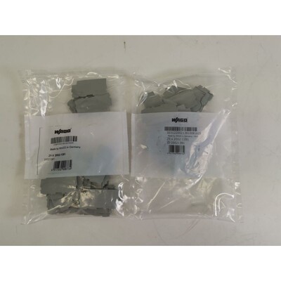 WAGO Abschluss und Zwischenplatte 20021391/ 2002-1391 50er P