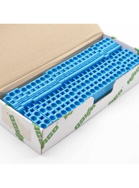 25x Wago 284-684 284684 800V 10mm2 blau 3-Leiter-Durchgangsk