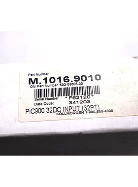 全新带盒 M.1016.9010 GIDDINGS LEWIS PiC900 32DC 输入 (32PT)